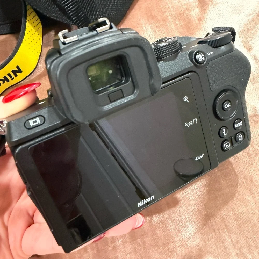 Nikon Black Digital Camera with Lens